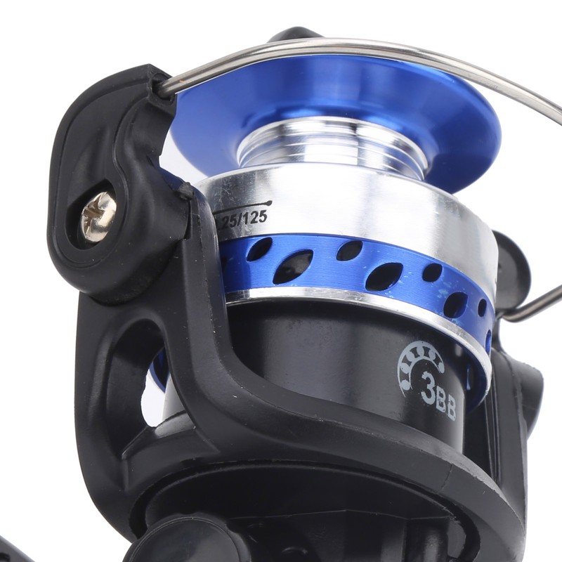 Left/Right Interchangeable Spinning Reel 2 Bearings 5.2:1 Gear Ratio Fishing