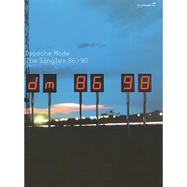 Depeche Mode: Singles 86-98. Partitions pour Piano, Chant et Guitare(Boîtes d'Accord)