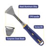 Bates- Carbide Scraper, 2 inch, Double-Edged Tungsten Steel Blade, Paint