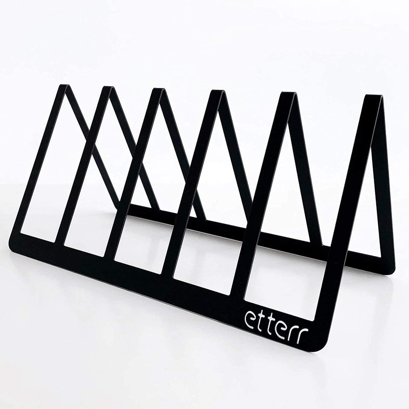 etterr Display Stand, Shelf and Storage for 50 Vinyl Discs