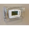 StatGuardPlus XL2 Universal Thermostat Cover with Combination Lock, Clear Thermostat