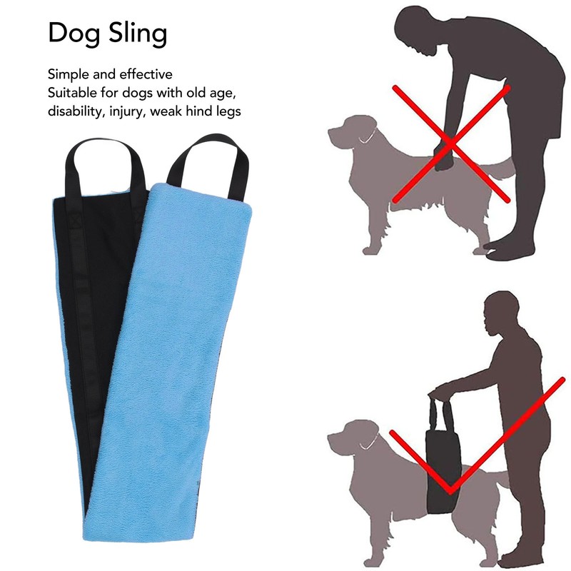 Dog Sling Oxford Cloth Simple Effective Pet Lift Sling Harness