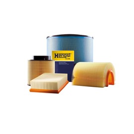 HENGST Air Filter Type E1336L - Air Filter Insert for Cars - Air Filter Car, Car Spare Parts, Car Air Filter, Air Filtration Automotive, Diesel Engine, Petrol Engine