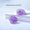 DZJXBZhu 1 pcs Natural Amethyst Large Crystal Healing Stone 0.22-0.33