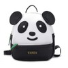 GOESUP Cute Panda Pattern Backpack Women Girls Pu Leather Small