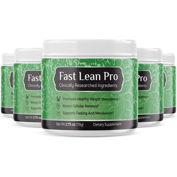 (5 Pack) Fast Lean Pro, Official Fast Lean Pro Advanced