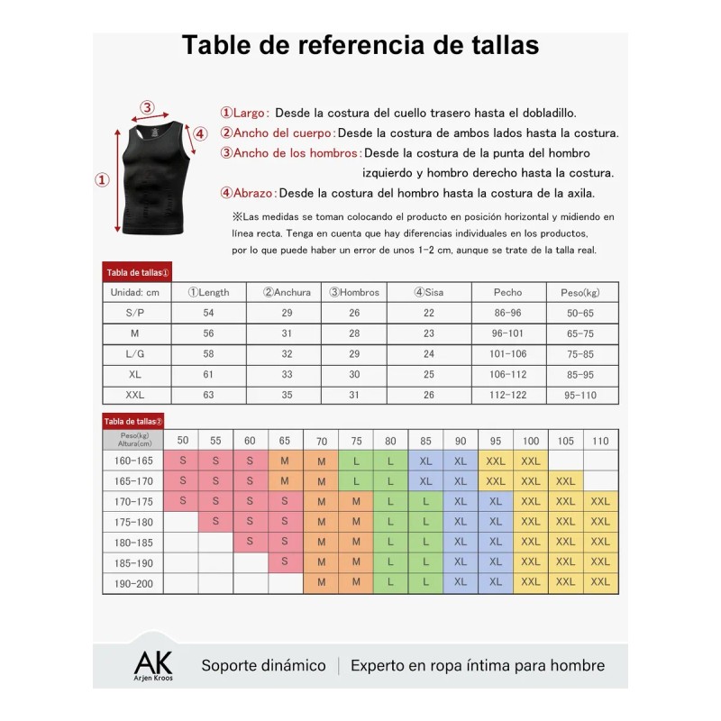 Playera Corregir Postura Hombre Faja Cinturillas Arjen Kroos