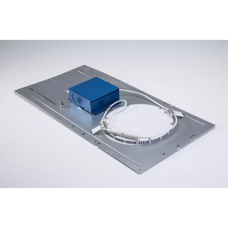 TRENZ THINLed Recessed Lighting 6" Round Steel Pre MOUNTING PLATE