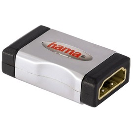 Hama HDMI Adapter Fmale-Fmale Black golden, 00122231 (Black golden)