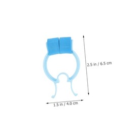 Pinzas para Nariz Antideslizantes 20 Piezas Azul Plástico Ligero Fijación Nasal para Levantar y Moldear la Nariz Uso Diario Respirar Mejor Deportes Ac
