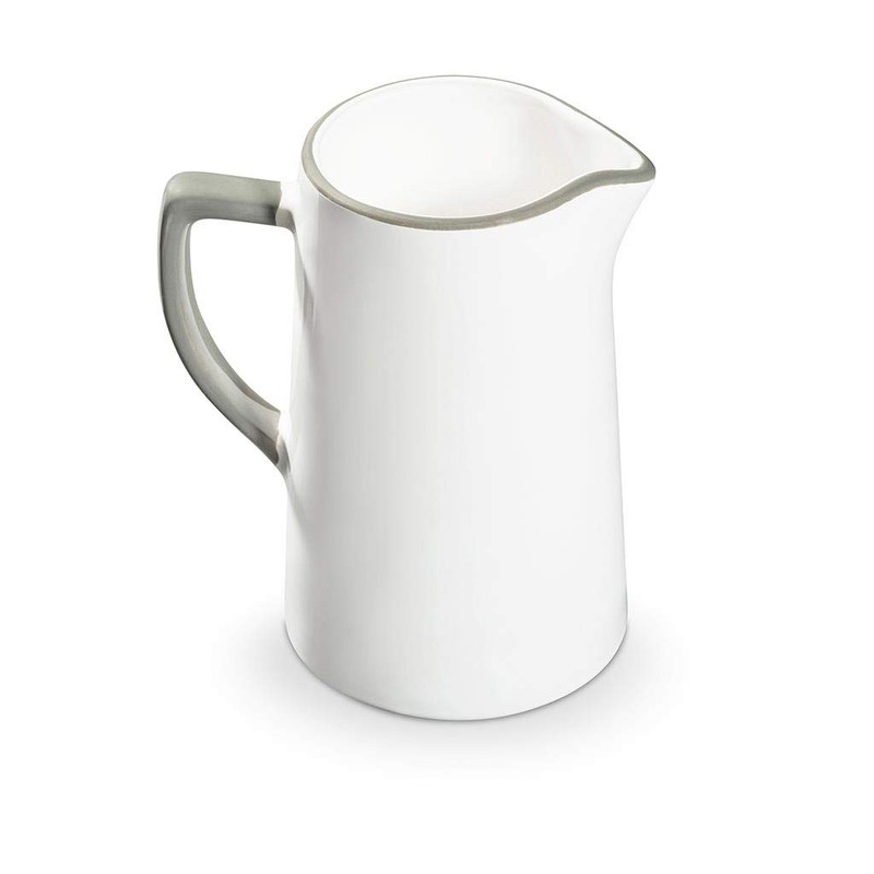 GMUNDNER KERAMIK Water Jug Capacity: 0.7 Litres Grey Deer Crockery