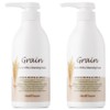 Mediflower Grain Facial Milky Cleansing Foam, 500ml, 2 pieces / 메디플라워 곡물 페이셜 밀키 클렌징 폼, 500ml, 2개