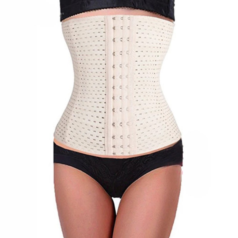 Women's Waist Trainer Shaper Postpartum Belly Recovery Girdle Tummy Control