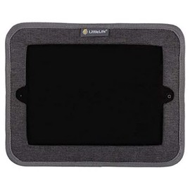 LittleLife Car Tablet Holder Fabric Sleeve With Stretchy Strap For Headrest Ideal For All iPads Or Tablets