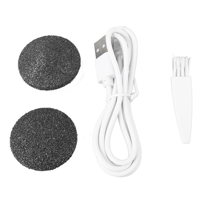 Electric Foot Grinder 2pcs Grinding Head Callus Removal Automatic USB