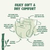 Naty Bamboo Viscose Baby Diapers – Silky Soft, Plant Based,
