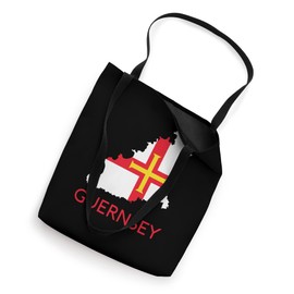 Guernsey Flag English Channel Island Isles British Resort Tote Bag