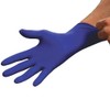 Disposable ambidextrous Blue Nitrile Gloves "Large"