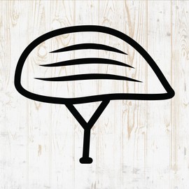 6 in Bicycle Sticker - Vinyl Decal for Wall Bottle Phone Car Home Bike Laptop Silhouette - Dirt Kids BMX Bike Helmet Cycle Mountain DWSV3329