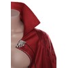 Red Costume Cape Cloak Cosplay Costume Coat Outfits Adult Men