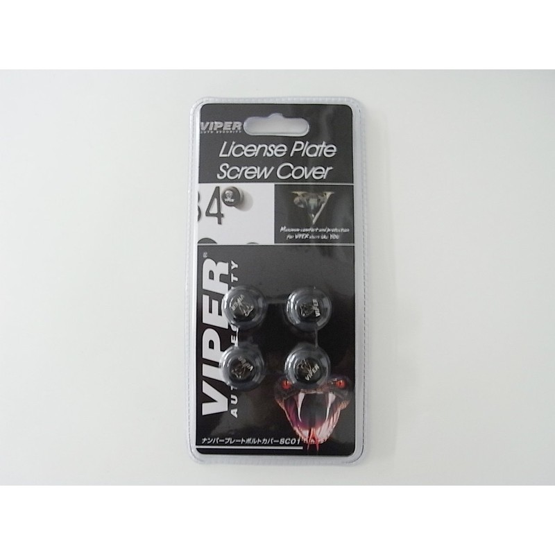 加藤電機 VIPER カーセキュリティ ナンバープレートボルトカバー SC01 SC01