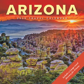 Willow Creek Press Arizona Monthly 2025 Wall Calendar (12" x 12")