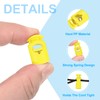 PATIKIL Plastic Cord Lock, 10 Pack Single Hole Spring Toggle