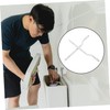 Angoily 1pair Toilet Flush Button Rods Dual Flush Parts for
