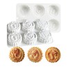 Silicone Dessert Mold for Chocolate Cheesecake, Mousse Molds 6-Cavity Non-Stick