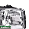 LQI LED DRL Headlights Assembly Compatible with Gmc Sierra 1500