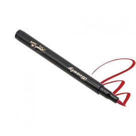 Liquid Eyeliner Pen, Waterproof Eyeline Makeup, Durable Liquid Eyeliner Pencil, Eye Makeup Cosmetic Tool, Suitable for Beginners and Professional Makeup Artists (Red)
