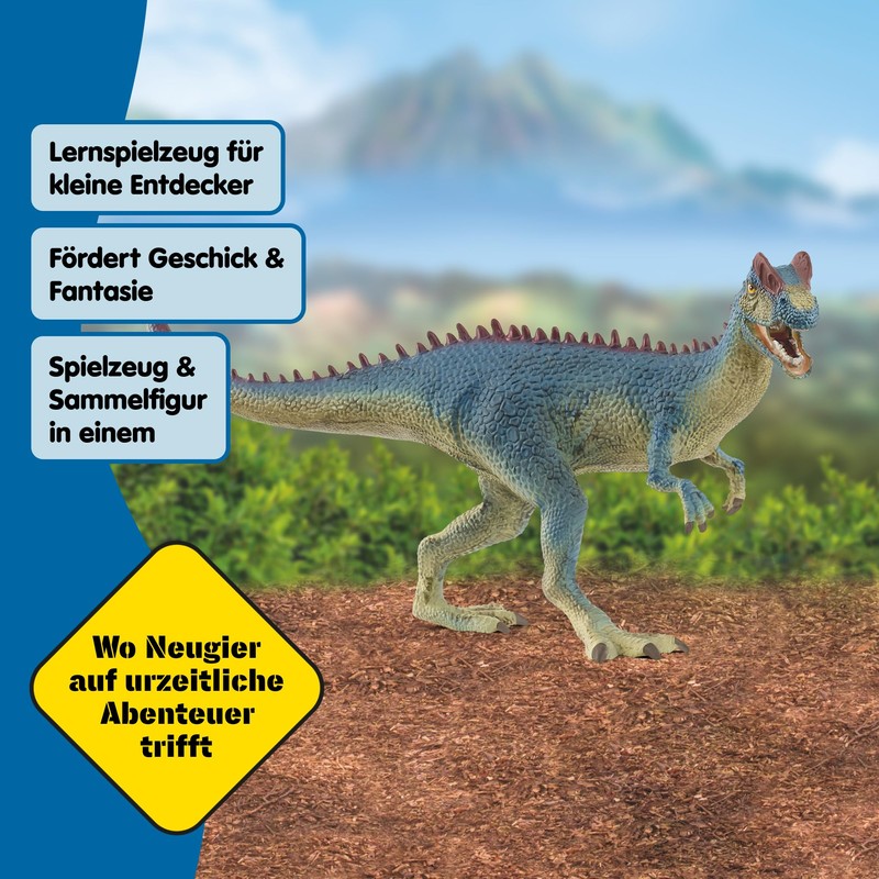 schleich Dinosaurs Dilophosaurus 15046 Detailed Dino with Movable Jaw Great