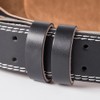 Bodybuilding Padded PU Leather Contoured Weightlifting Belt Waist Protector