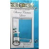 Better Home Deluxe Heavy Weight Shower Curtain Liner (Aqua)