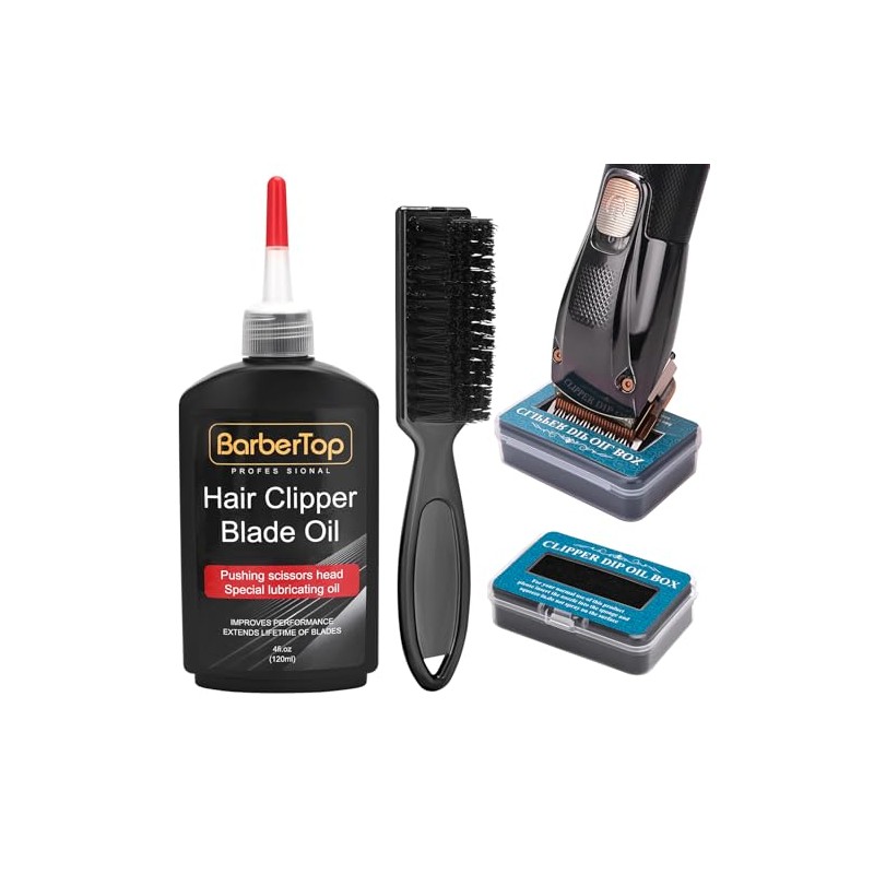 Premium hair clipper lubricating oil for hair clippers with oil