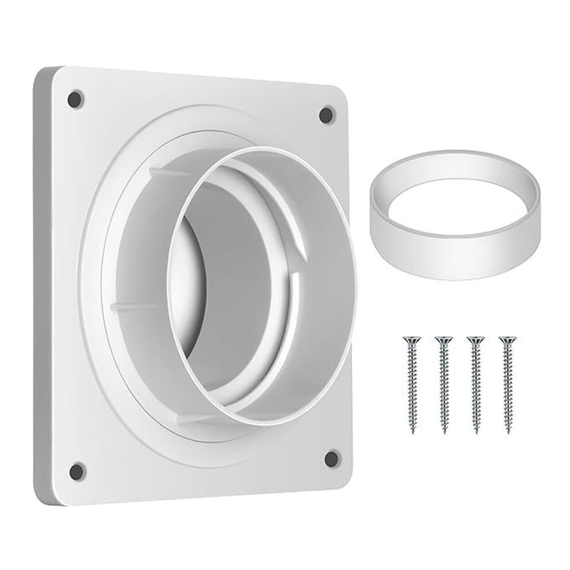 Dryer Vent Connector Kit,Dryer Vent Wall Plate for 4 inch