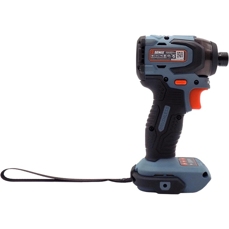 SENIX X2 20 Volt Max* 1/4-Inch Cordless Impact Driver, 4-Speed