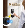 Tinewa Fingerprint Door Lock with 2 Door Knobs - Keyless