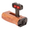 Universal Side Wooden Handle Grip Natural Adjustable Brazilian Wood Side