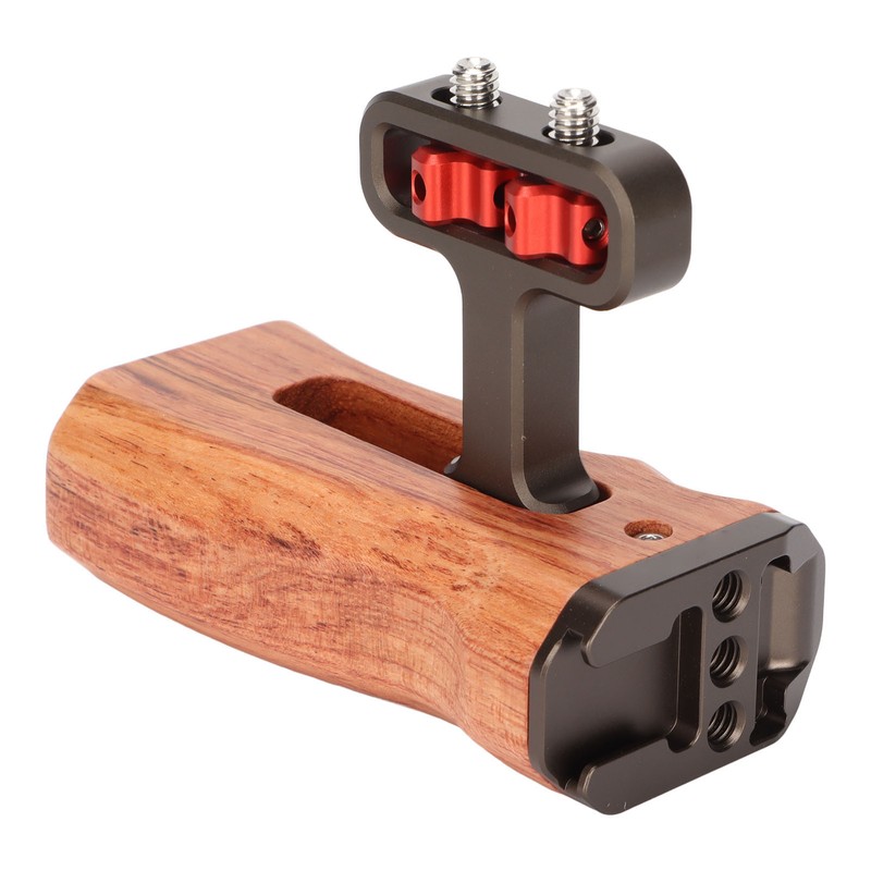 Universal Side Wooden Handle Grip Natural Adjustable Brazilian Wood Side