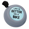 Liix Colour Bell 2021 with Saying Life is Better on