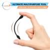 XL Black Thick Cotton Swabs Pointed Precision - 750 Count