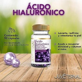 Juveternal Lovy Care Duo Crema facial cido hialurnico 30 ml pH 5.5  Cpsulas faciales cido Hialurnico Juveternal 90 caps Hidractiva plus Antiarrugas...