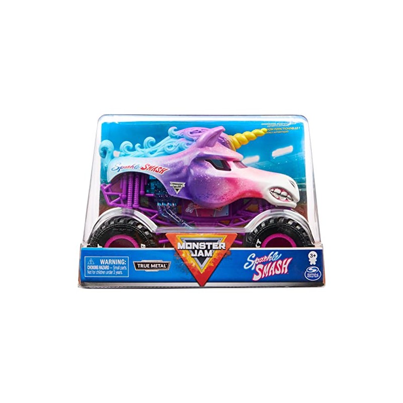 Monster Jam, Monster Truck oficial de Sparkle Smash, vehículo coleccionable