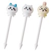 BANDAI Chiikawa Happy Picks, 6 pieces (2 each of 3