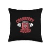 Cranberry Squad Funny Cartoon Thanksgiving Food Can Throw Pillow