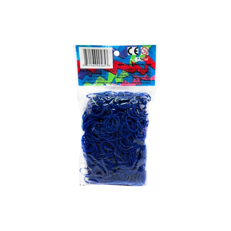 Solid Bands-Navy Blue