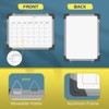 Dry Erase Calendar Whiteboard for Wall, Polegas 16" X 12"