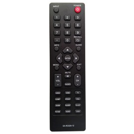 DX-RC02A-12 PERFASCIN Replacement Remote Compatible with Dynex TV DX-L32-10A DX-L19-10A DX-55L150A1Z DX-46L262A12 DX-46L261A12 DX-46L260A12 DX-46L150A11 DX-42E250A12 DX-40L261A12 DX-40L260A12