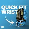 Wilson Infield A500 - Guanto da baseball per ragazzi, 29,2
